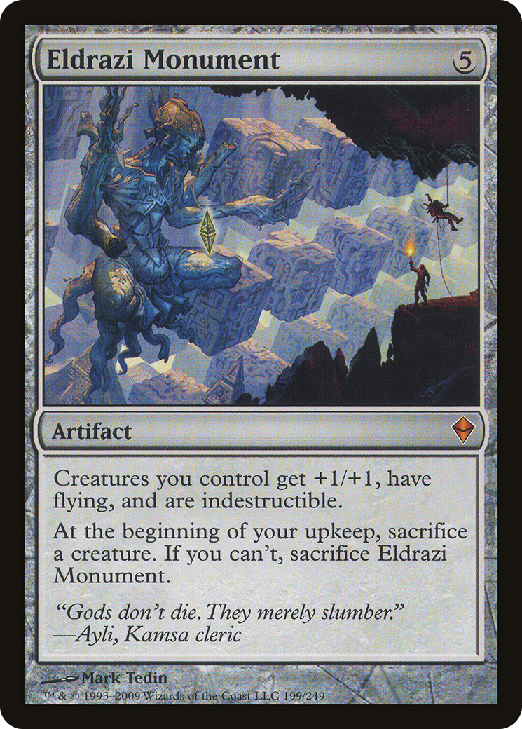 Eldrazi Monument (ZEN-199) - Zendikar Foil | Grognard Games
