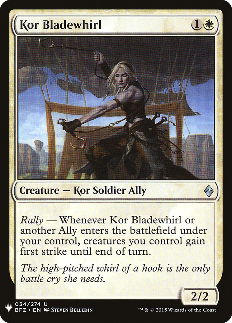 Kor Bladewhirl [Mystery Booster] | Grognard Games