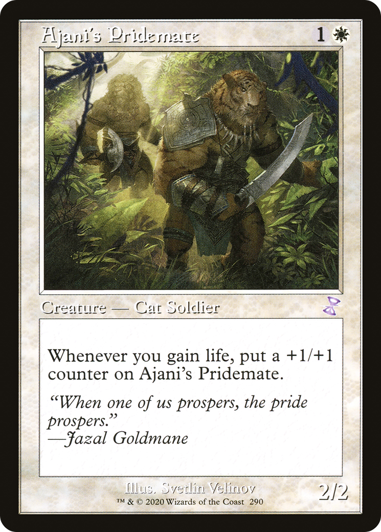 Ajani's Pridemate (Timeshifted) [Time Spiral Remastered] | Grognard Games