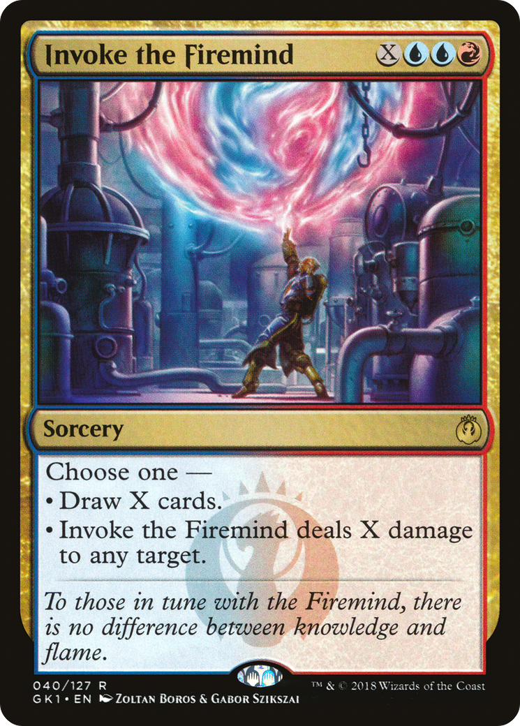 Invoke the Firemind [Guilds of Ravnica Guild Kit] | Grognard Games
