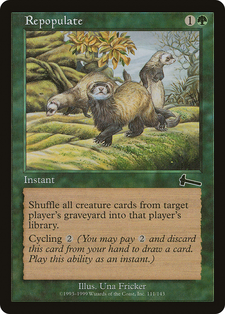 Repopulate [Urza's Legacy] | Grognard Games