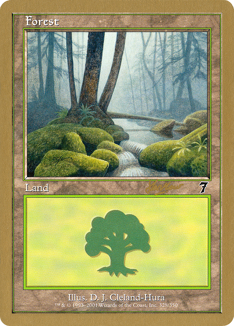 Forest (328) (Sim Han How) [World Championship Decks 2002] | Grognard Games