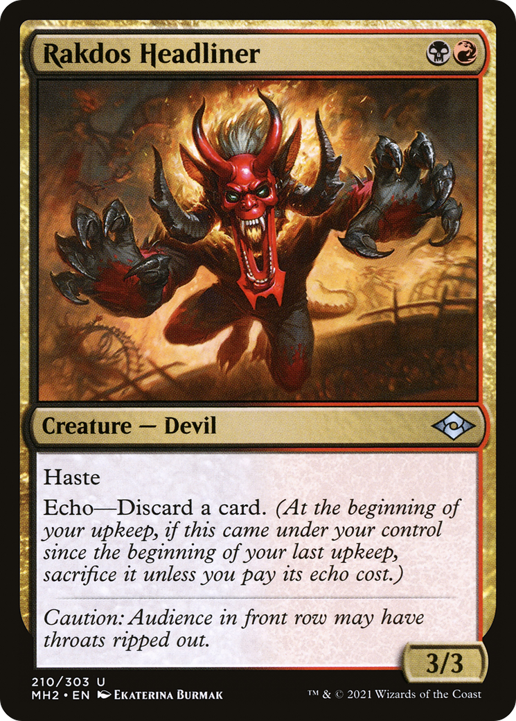 Rakdos Headliner [Modern Horizons 2] | Grognard Games