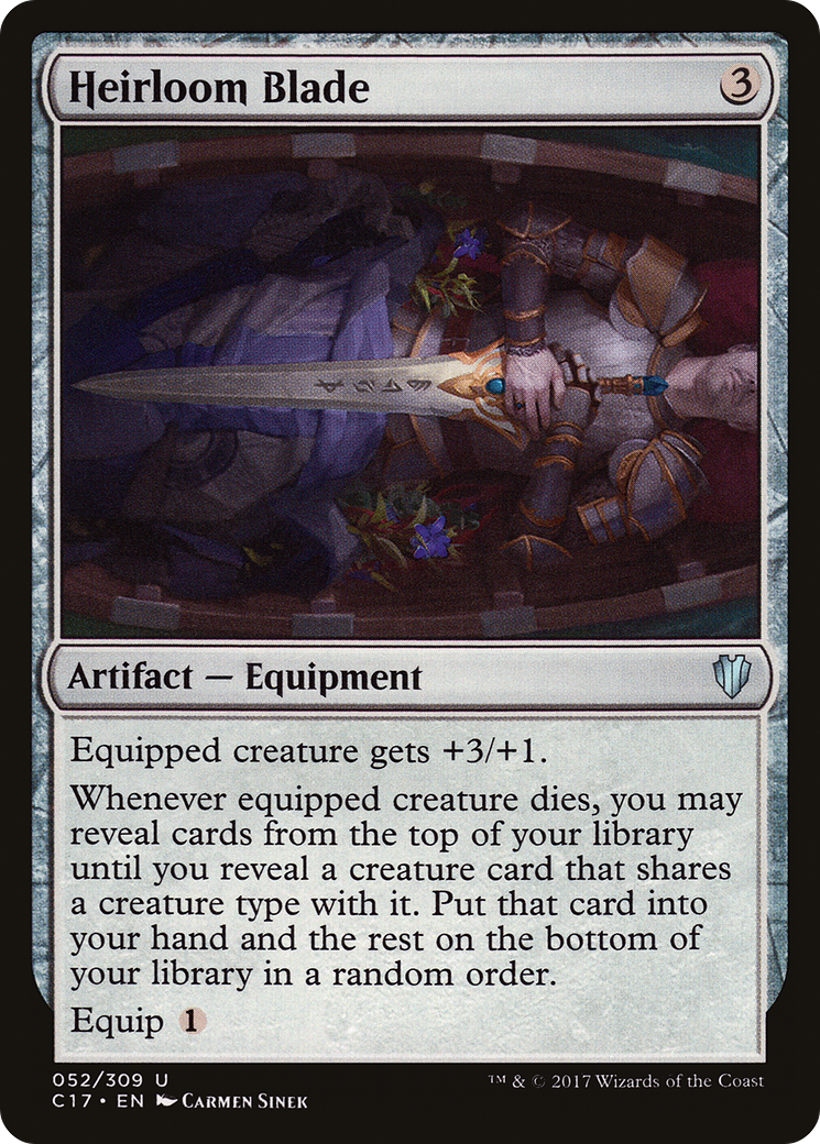 Heirloom Blade [Commander 2017] | Grognard Games