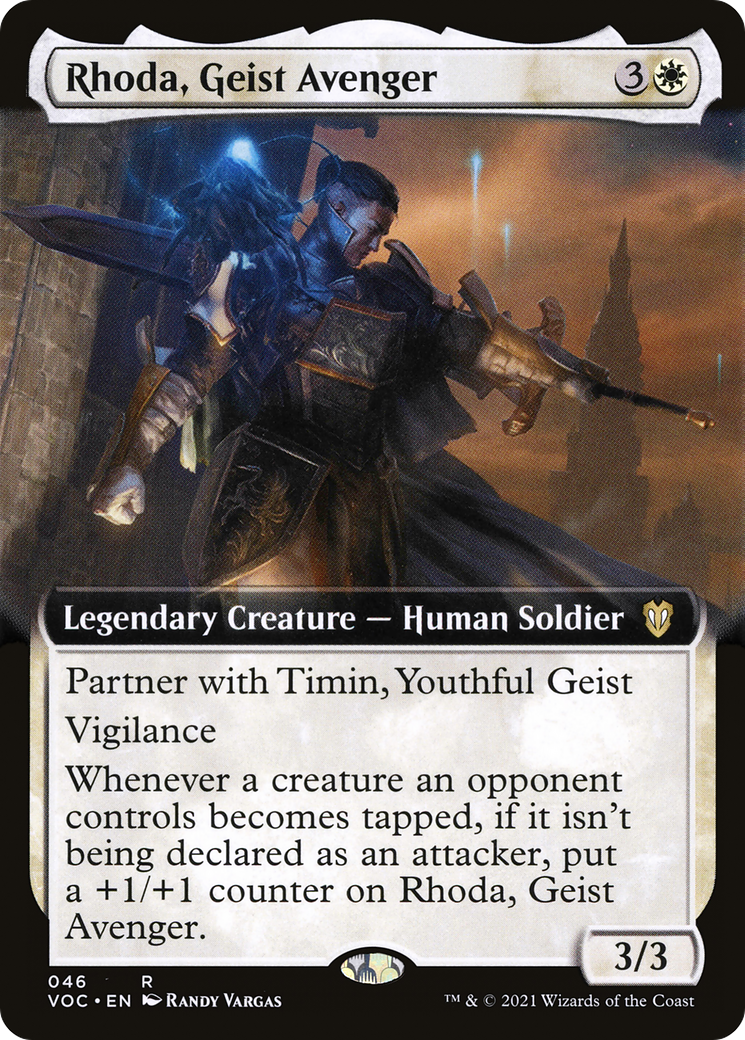 Rhoda, Geist Avenger (Extended) [Innistrad: Crimson Vow Commander] | Grognard Games