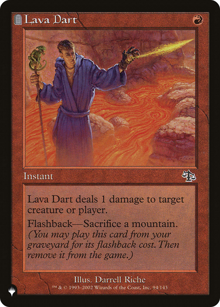 Lava Dart [The List] | Grognard Games