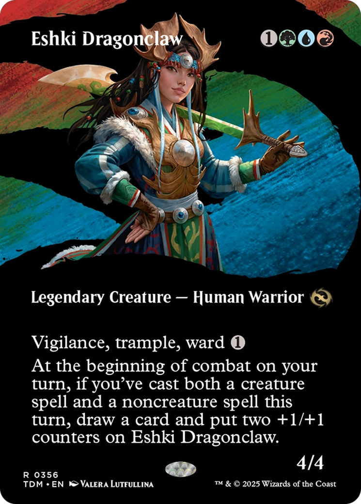 Eshki Dragonclaw (Borderless) [Tarkir: Dragonstorm] | Grognard Games