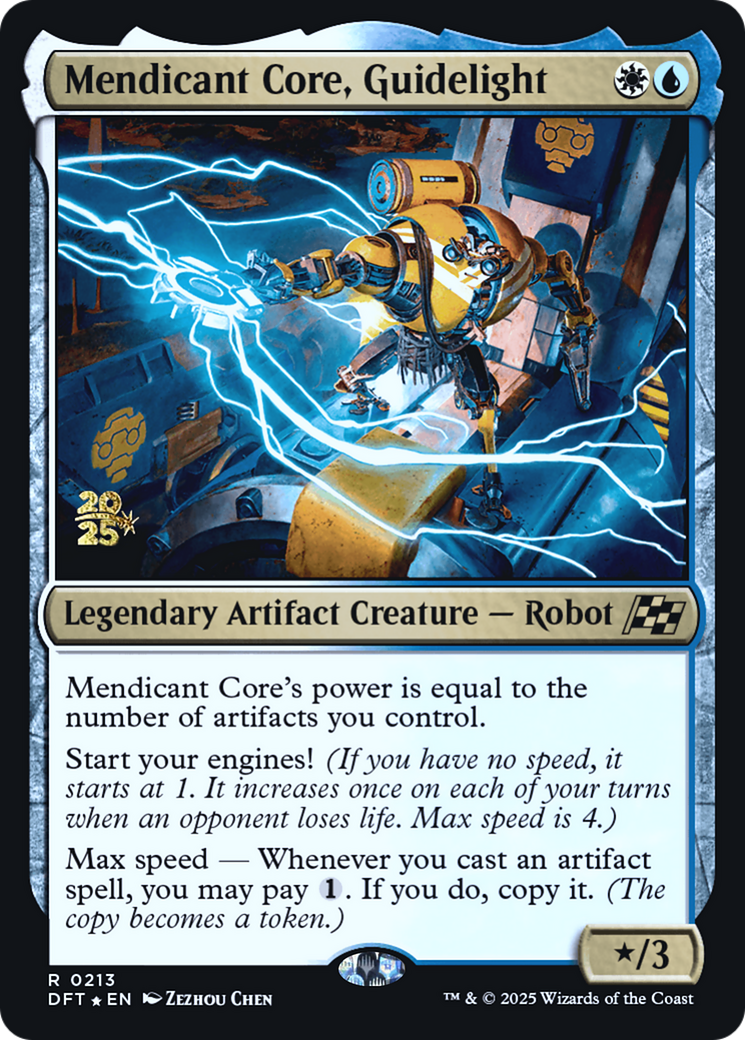 Mendicant Core, Guidelight [Aetherdrift Prerelease Promos] | Grognard Games