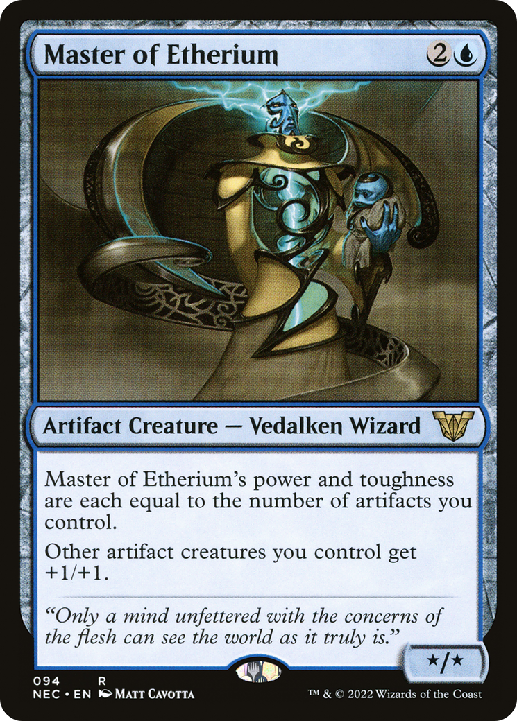 Master of Etherium [Kamigawa: Neon Dynasty Commander] | Grognard Games