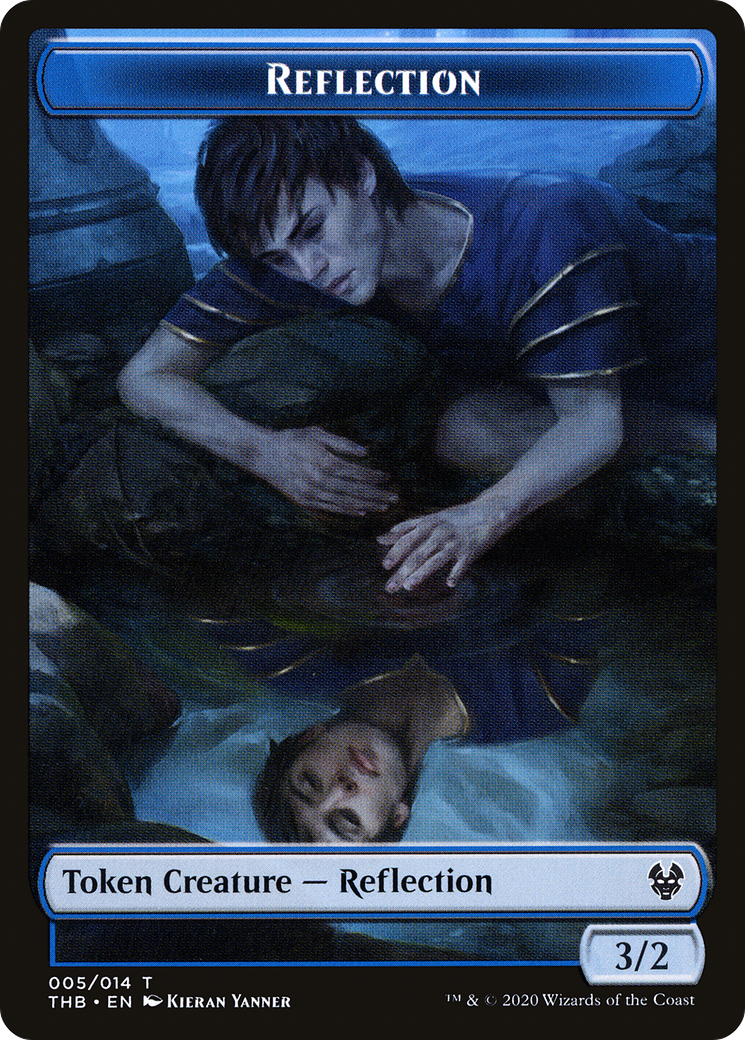 Reflection (THB-005) - Theros Beyond Death Tokens Foil | Grognard Games