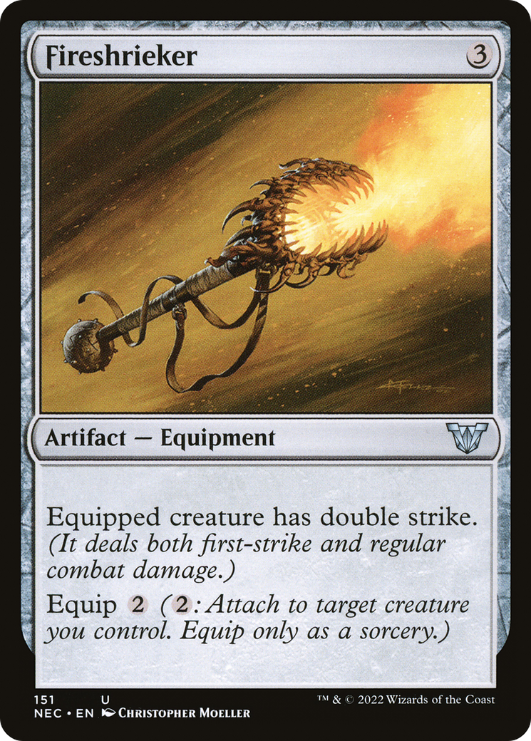 Fireshrieker [Kamigawa: Neon Dynasty Commander] | Grognard Games