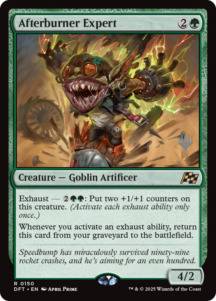 Afterburner Expert (Promo Pack) [Aetherdrift Promos] | Grognard Games