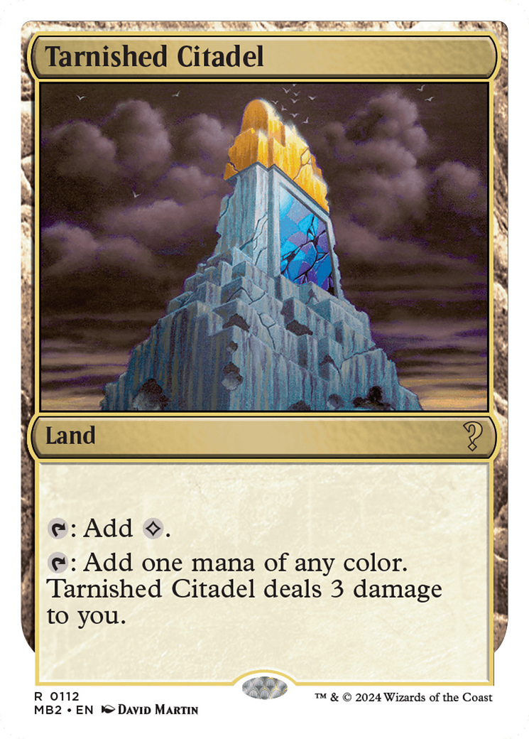 Tarnished Citadel (White Border) [Mystery Booster 2] | Grognard Games