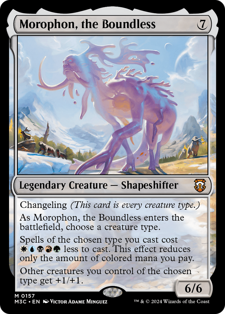 Morophon, the Boundless (Ripple Foil) [Modern Horizons 3 Commander] | Grognard Games