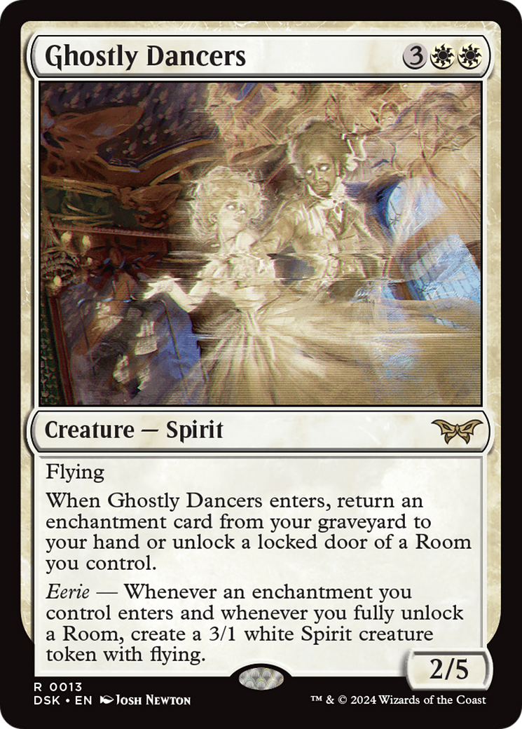 Ghostly Dancers [Duskmourn: House of Horror] | Grognard Games