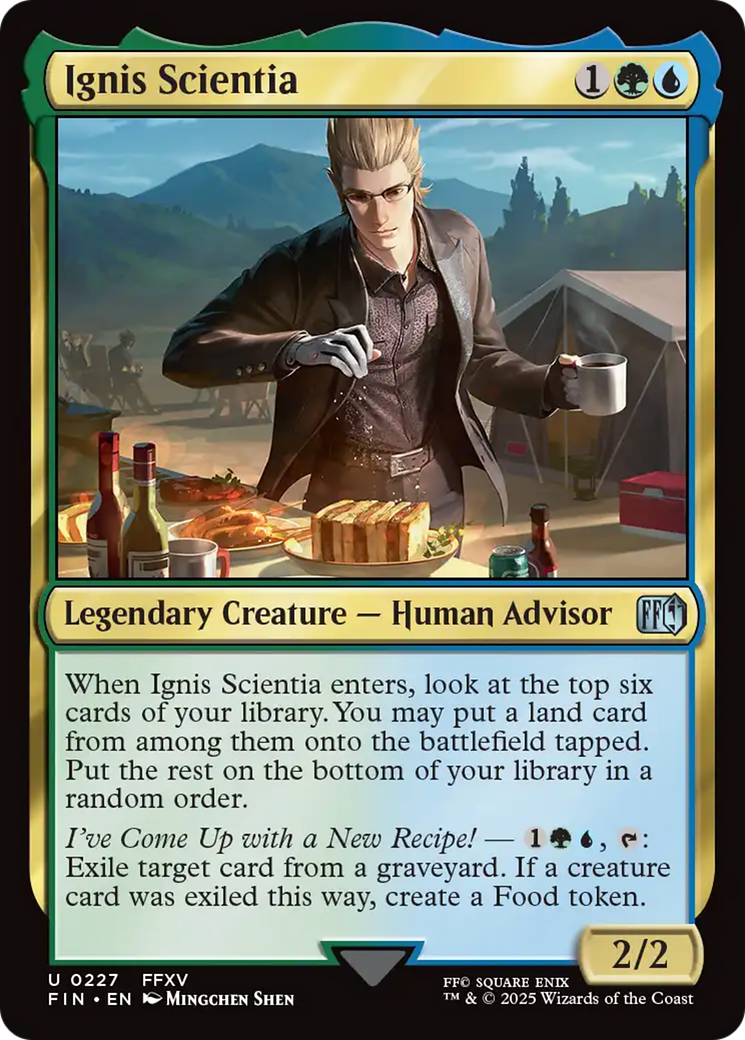 Ignis Scientia (FIN-227) - FINAL FANTASY Foil | Grognard Games
