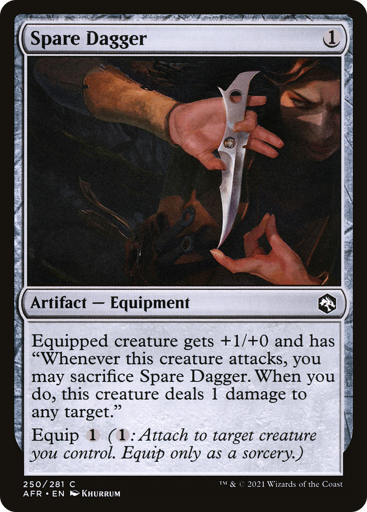 Spare Dagger [Dungeons & Dragons: Adventures in the Forgotten Realms] | Grognard Games