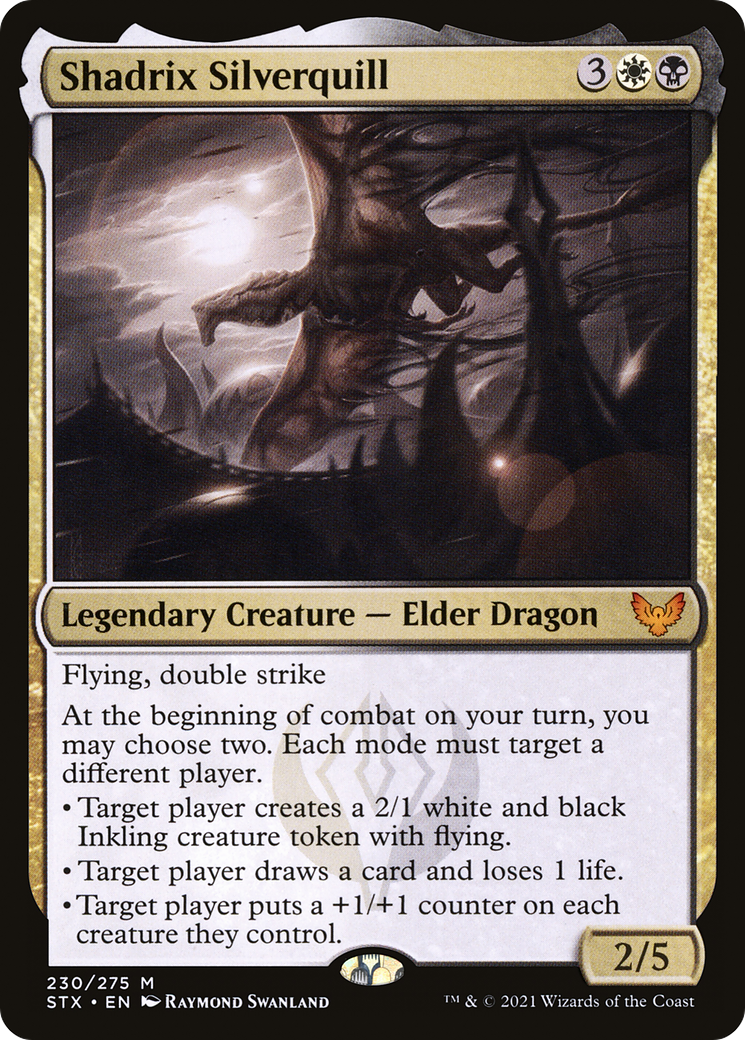 Shadrix Silverquill [Strixhaven: School of Mages] | Grognard Games