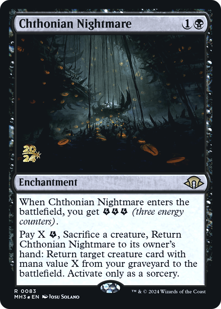 Chthonian Nightmare [Modern Horizons 3 Prerelease Promos] | Grognard Games