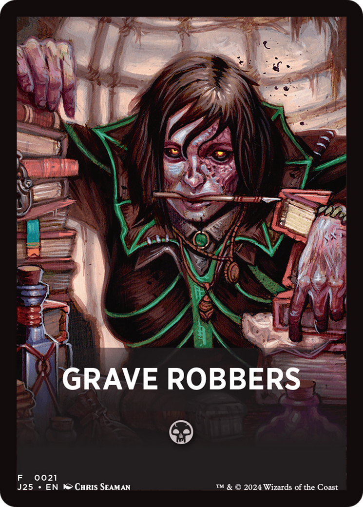 Grave Robbers Theme Card [Foundations Jumpstart Front Cards] | Grognard Games