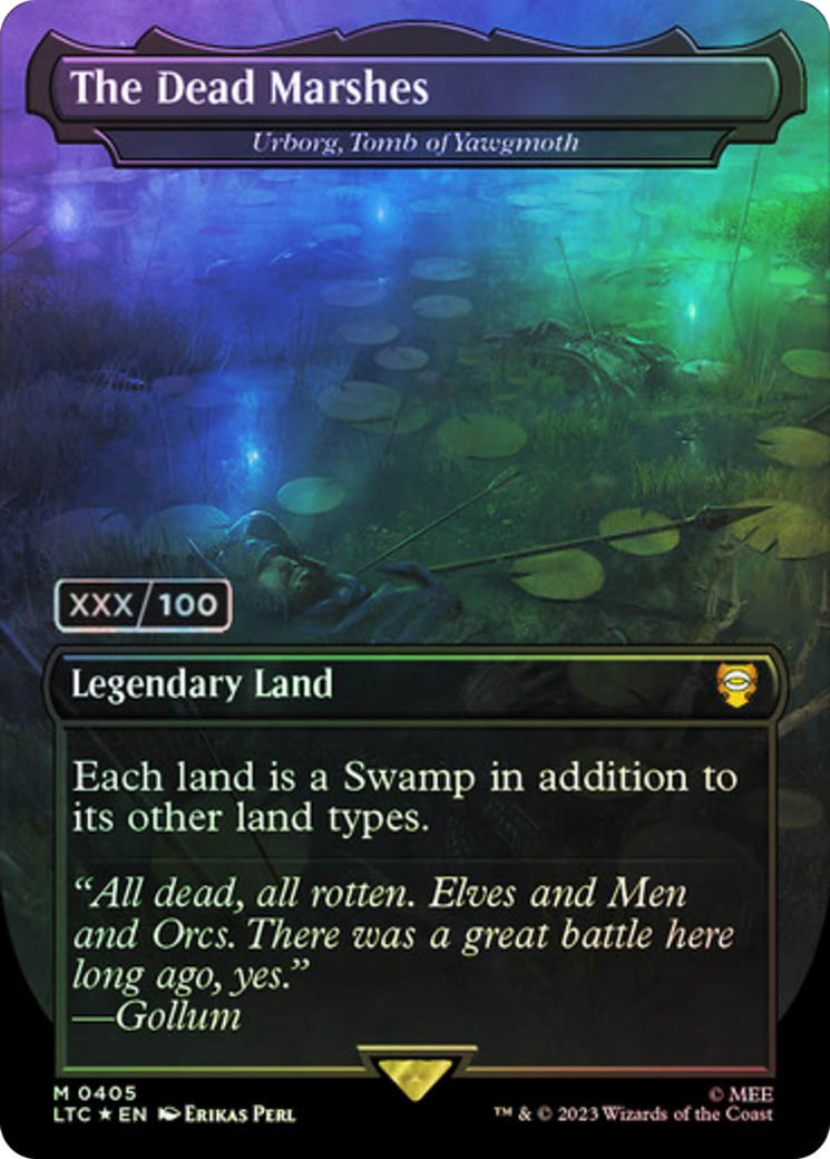 The Dead Marshes - Urborg, Tomb of Yawgmoth (Serialized) [The Lord of the Rings: Tales of Middle-Earth Commander] | Grognard Games