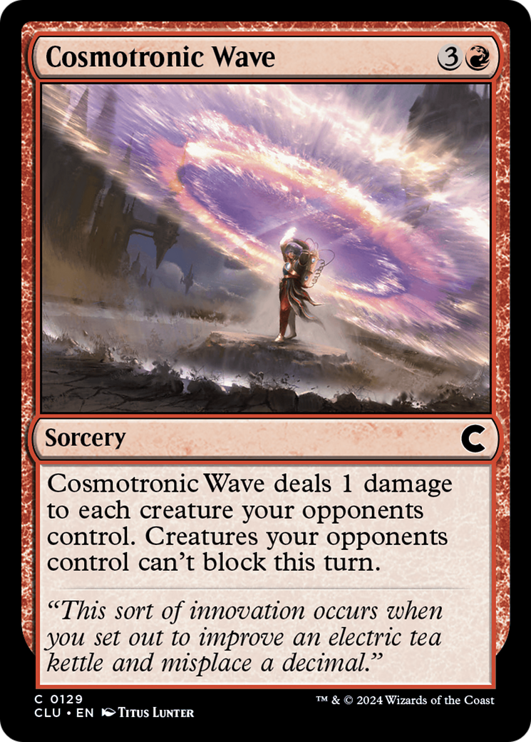 Cosmotronic Wave [Ravnica: Clue Edition] | Grognard Games