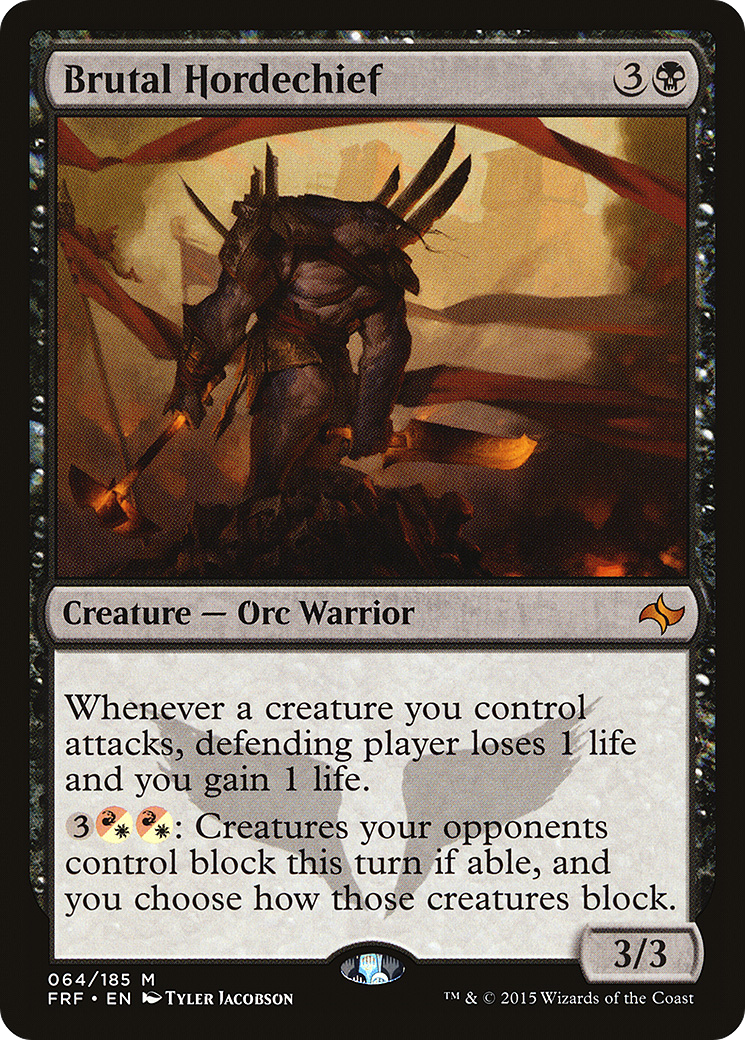 Brutal Hordechief [Fate Reforged] | Grognard Games