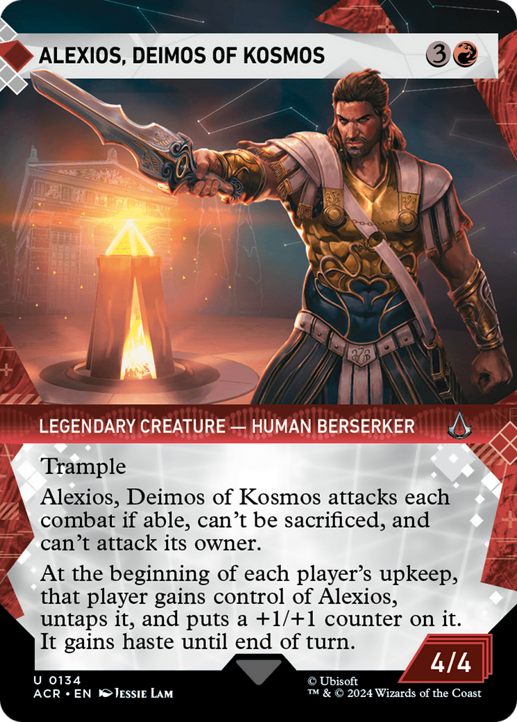 Alexios, Deimos of Kosmos (Showcase) [Assassin's Creed] | Grognard Games