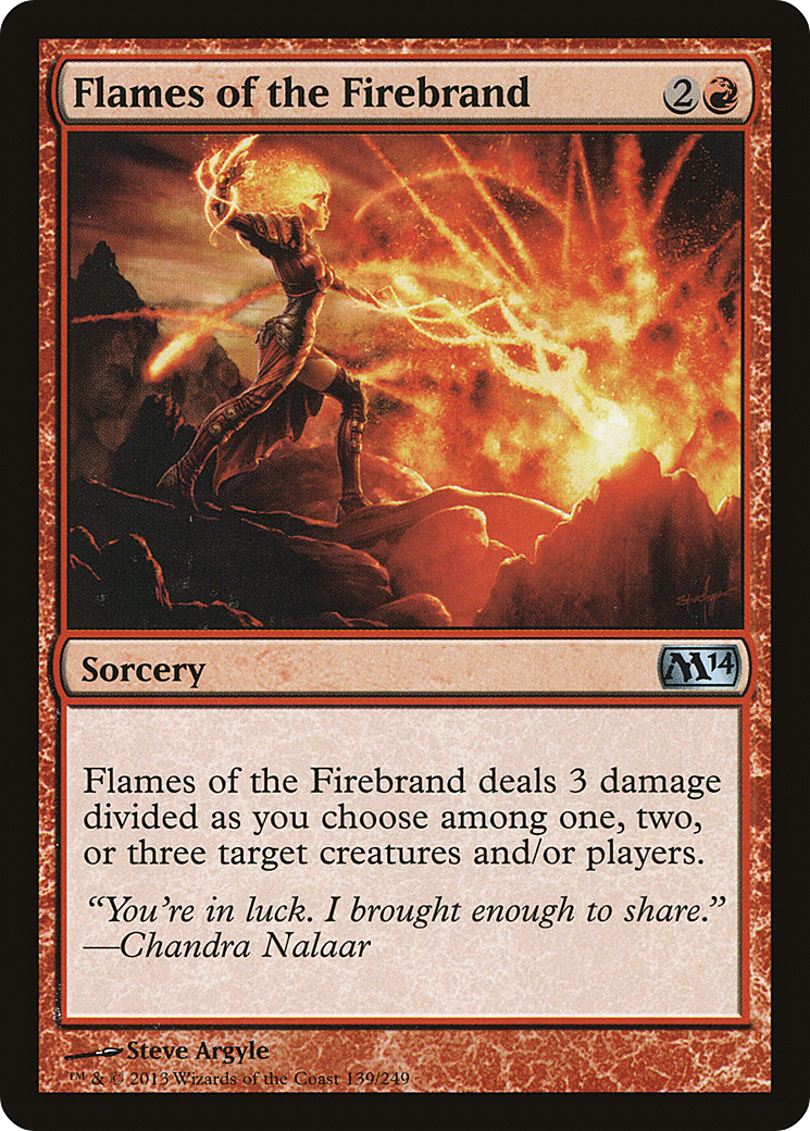 Flames of the Firebrand [Magic 2014] | Grognard Games