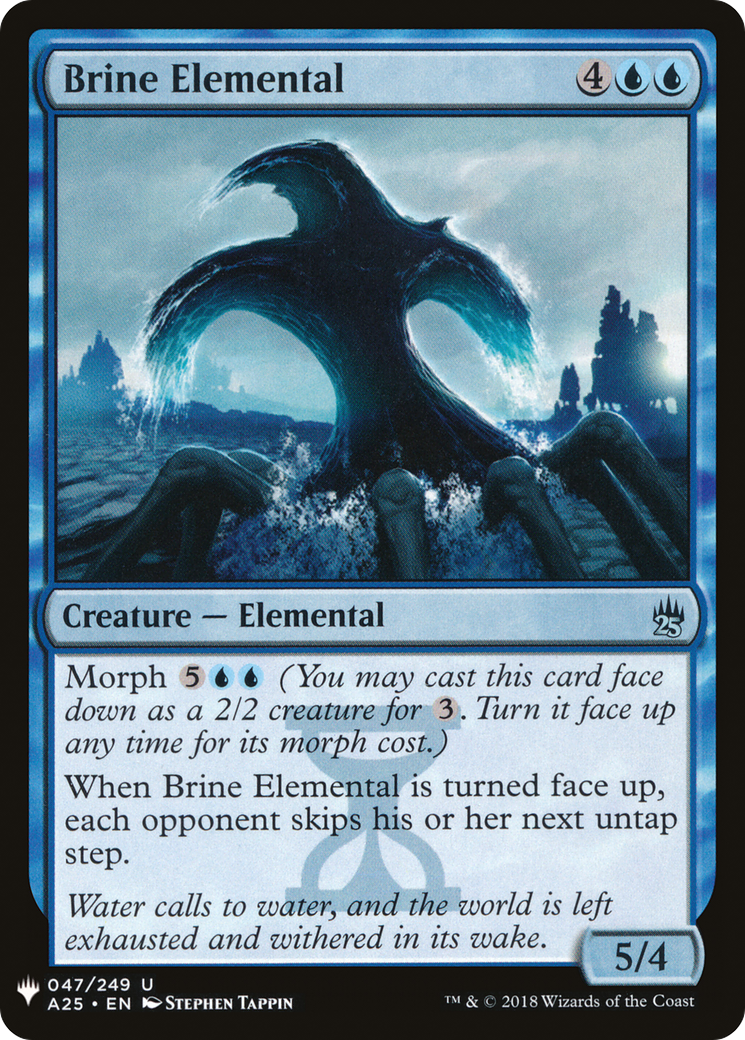 Brine Elemental [Mystery Booster] | Grognard Games