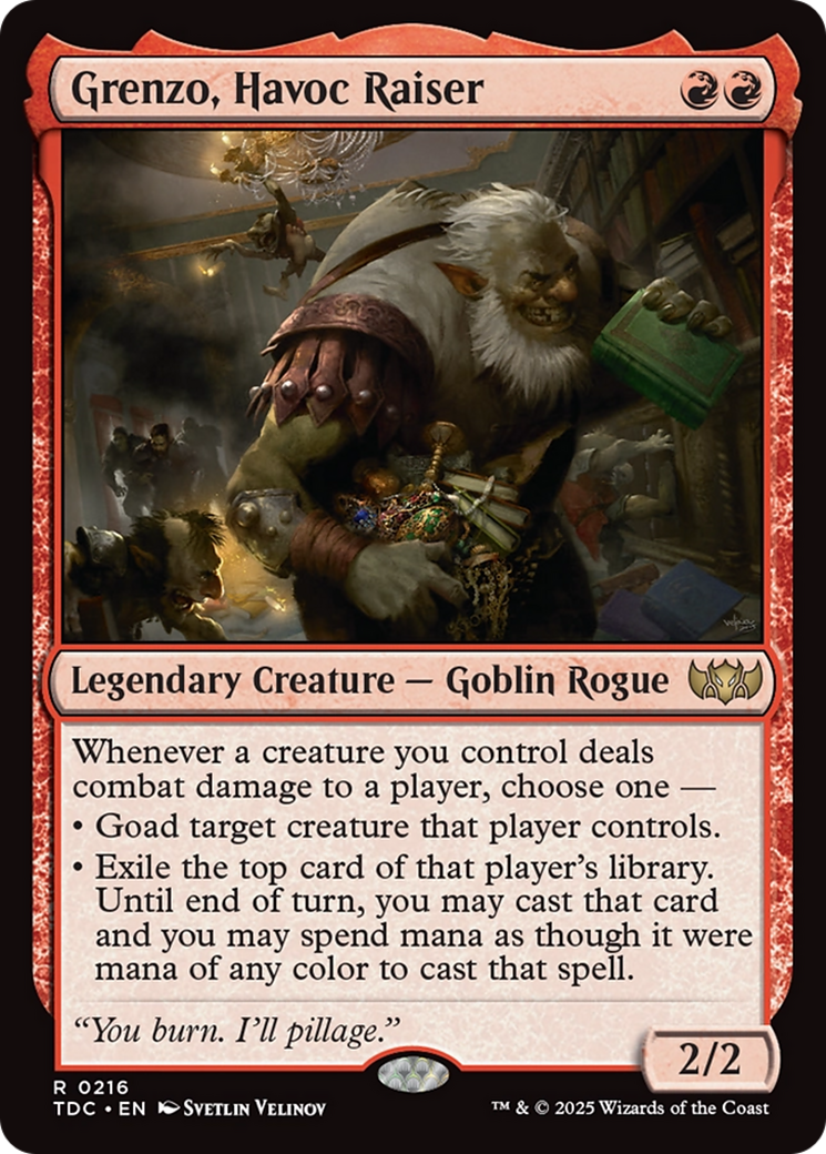 Grenzo, Havoc Raiser [Tarkir: Dragonstorm Commander] | Grognard Games