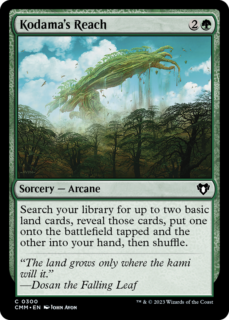 Kodama's Reach [Commander Masters] | Grognard Games
