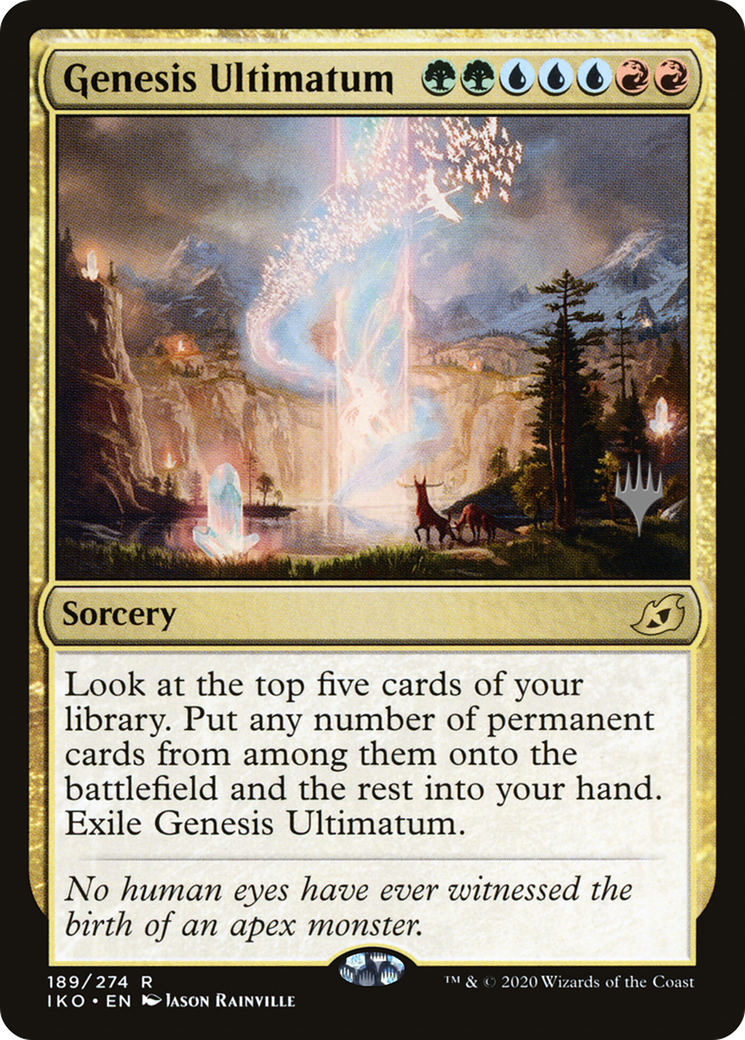 Genesis Ultimatum (Promo Pack) [Ikoria: Lair of Behemoths Promos] | Grognard Games