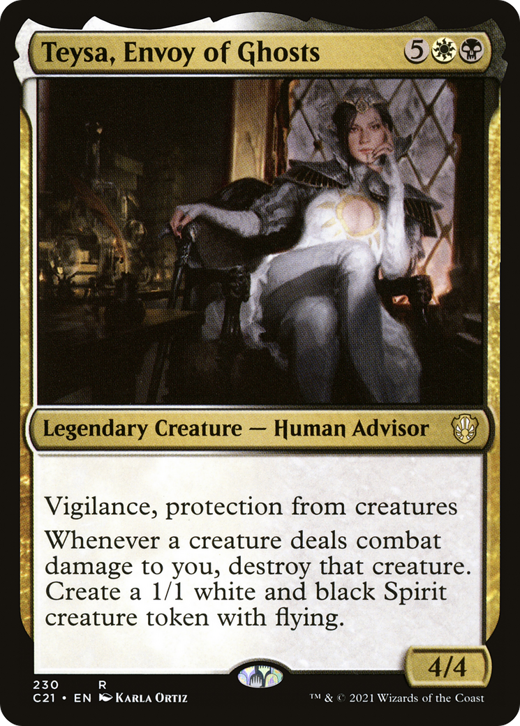 Teysa, Envoy of Ghosts [Commander 2021] | Grognard Games