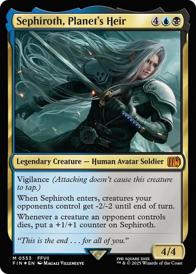 Sephiroth, Planet's Heir [FINAL FANTASY] | Grognard Games