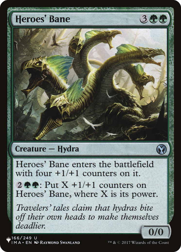 Heroes' Bane [The List] | Grognard Games