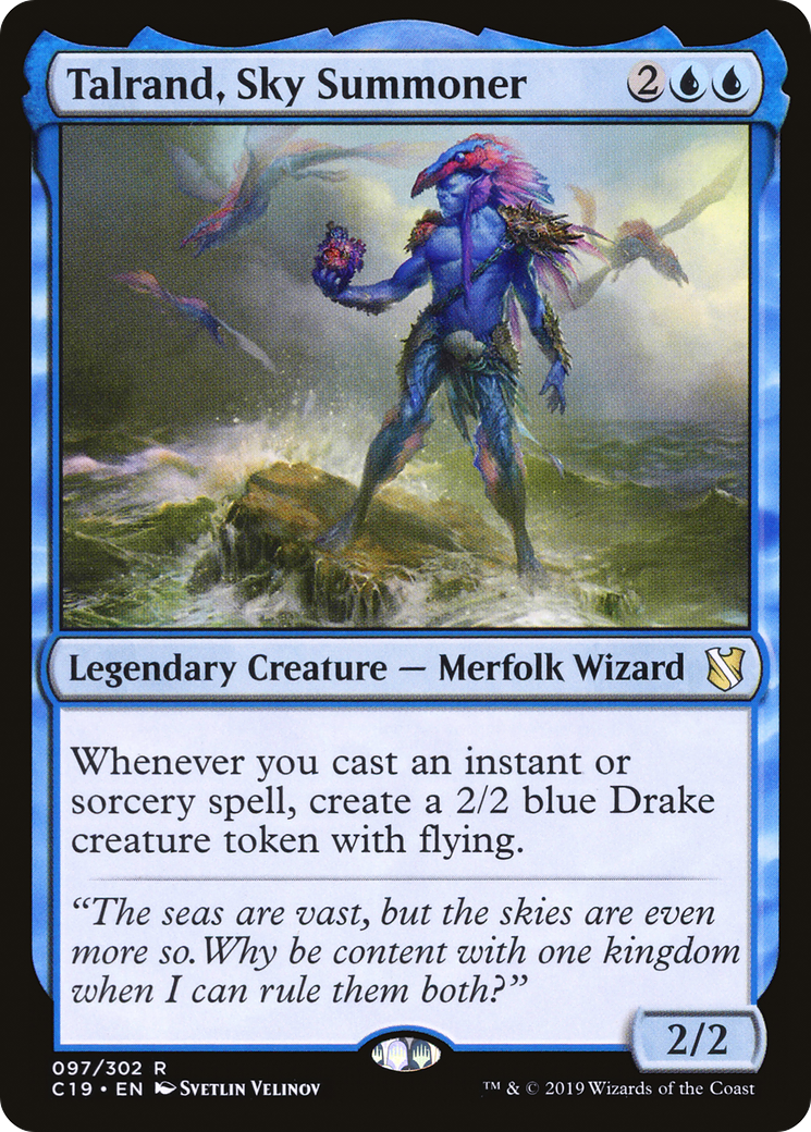 Talrand, Sky Summoner [Commander 2019] | Grognard Games