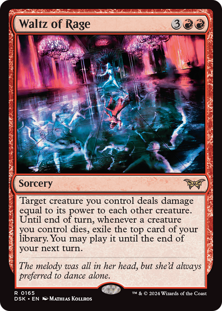 Waltz of Rage [Duskmourn: House of Horror] | Grognard Games