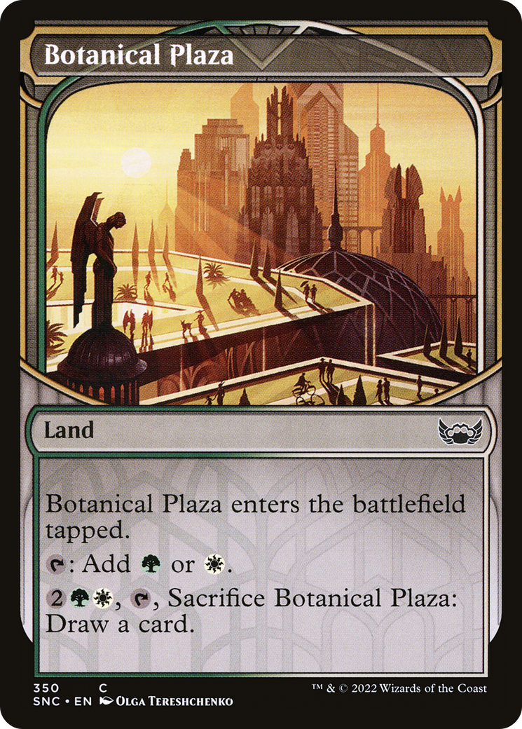 Botanical Plaza (SNC-350) - Streets of New Capenna: (Showcase) | Grognard Games