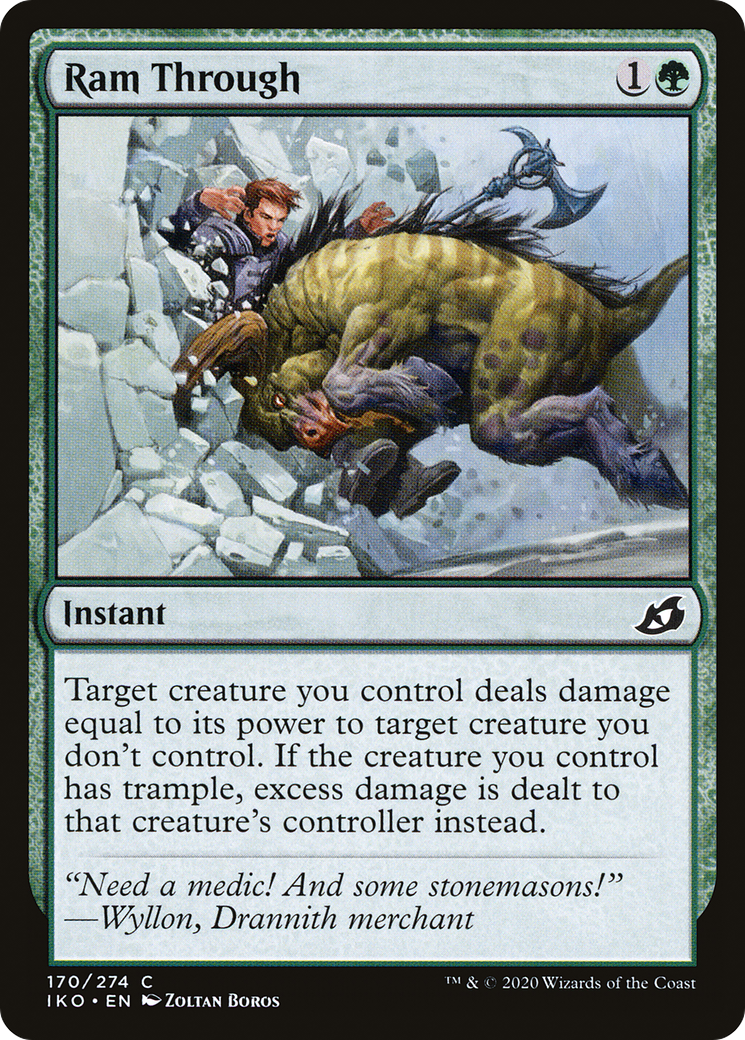 Ram Through [Ikoria: Lair of Behemoths] | Grognard Games