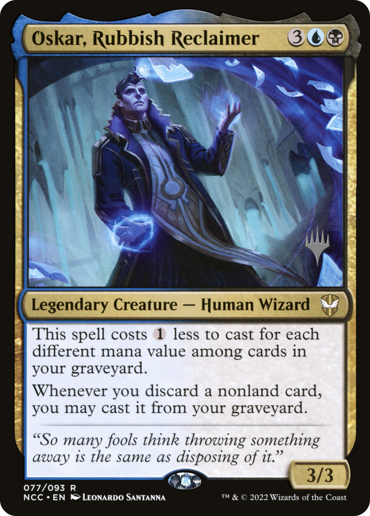 Oskar, Rubbish Reclaimer (Promo Pack) [Streets of New Capenna Commander Promos] | Grognard Games