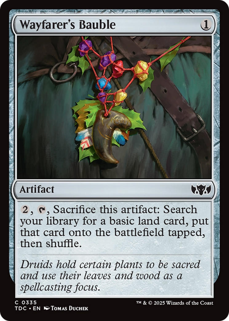 Wayfarer's Bauble [Tarkir: Dragonstorm Commander] | Grognard Games