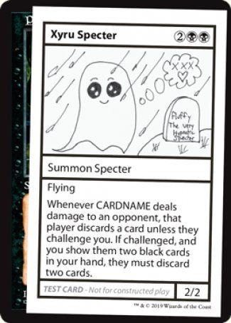 Xyru Specter (2021 Edition) [Mystery Booster Playtest Cards] | Grognard Games