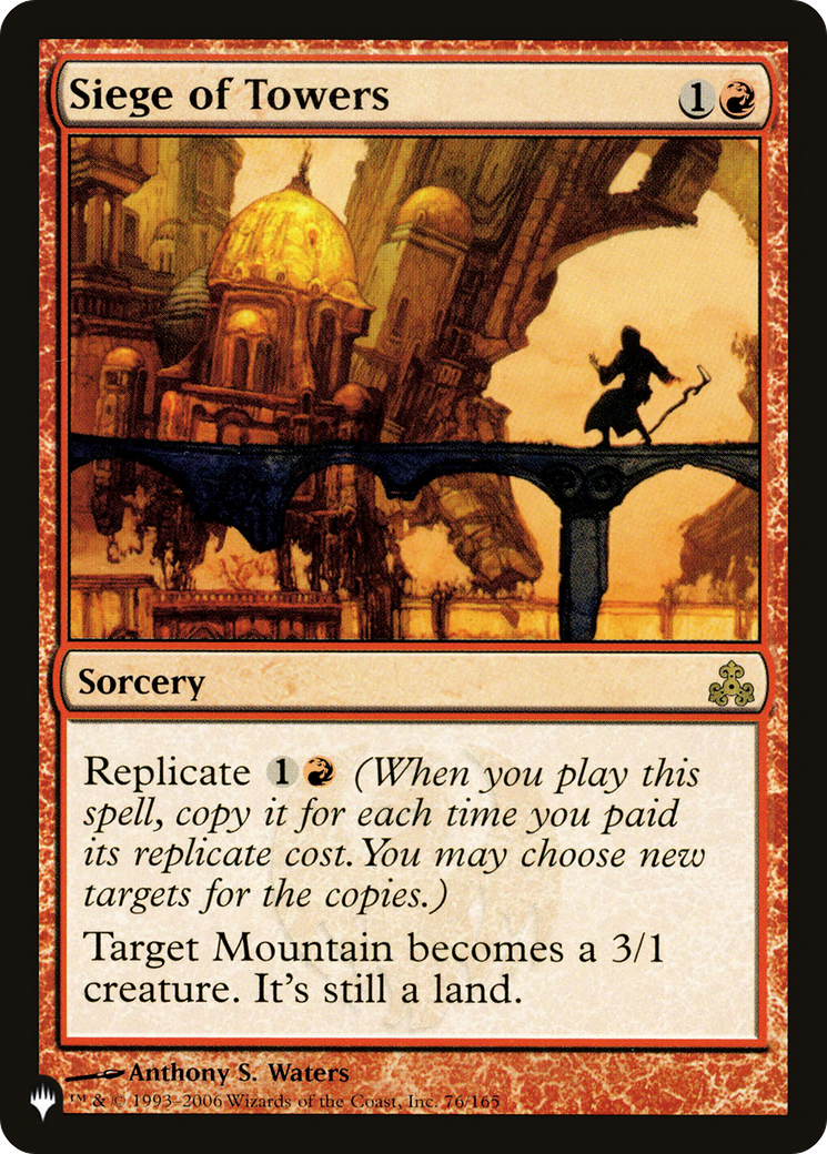 Siege of Towers [The List] | Grognard Games