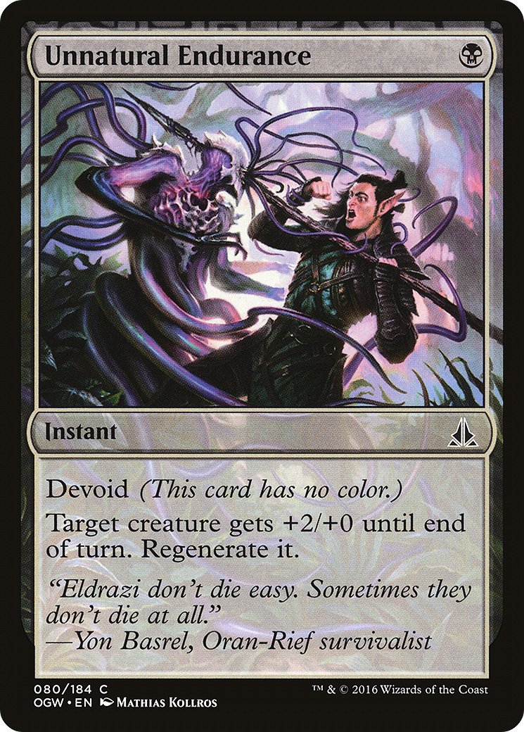 Unnatural Endurance [Oath of the Gatewatch] | Grognard Games