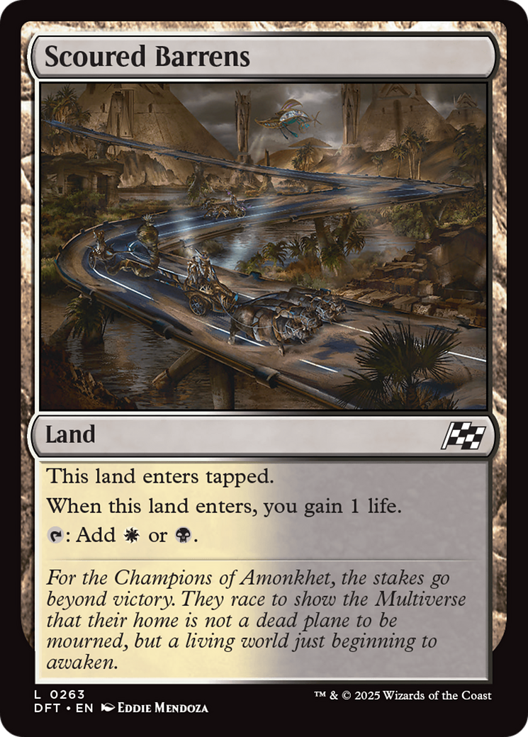 Scoured Barrens [Aetherdrift] | Grognard Games