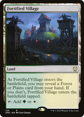 Fortified Village [Phyrexia: All Will Be One Commander] | Grognard Games