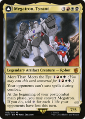 Megatron, Tyrant // Megatron, Destructive Force [Universes Beyond: Transformers] | Grognard Games