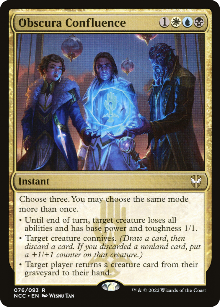 Obscura Confluence [Streets of New Capenna Commander] | Grognard Games