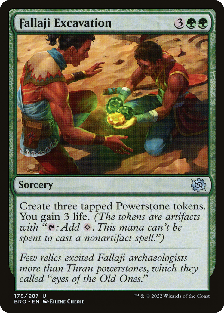 Fallaji Excavation [The Brothers' War] | Grognard Games